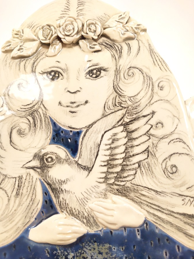 Dekoratyvinė lėkštė Angelas